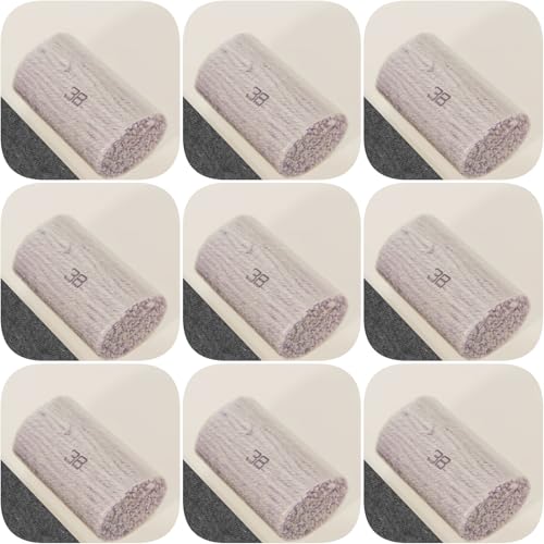 Image of Yglnden 10 Bundles Latch Hook Kit Colorful Yarn Bundles Cut Rug DIY Latch Hook Yarn for Handmake Craft Sewing Knitting for Adults (10 Bundles# Light Purple B)