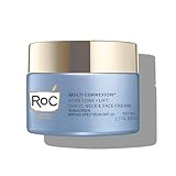 RoC Multi Correxion 5 in 1 Chest, Neck, and Face Moisturizer Cream with SPF 30, for Neck Firming and Wrinkles, Vitamin E & Shea Butter, Oil Free Skin Care, 1.7 Ounces