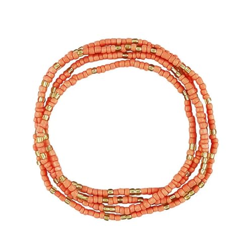 ABBNIA 1pc Waist Beads Chain Layered Belly Body Chain Beach Waist Jewelry Body Accessories for Women