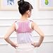 Produktbild MOXIN Haltungskorrektur Für Kinder, Rückenstütze Stützgürtel Für Die Schulter Rücken Taille Schmerzlinderung Mit Doppelten Starken Schienen Für Buckelkörperform,Rosa,S
