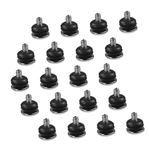 VILLCASE 20Pcs Computer Hard Drive Screws with Shock Absorption Washers for for Motherboard and Case Installations Durable and Easy to Use