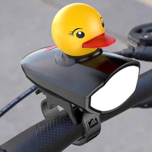 Linterna de cuerno de bicicleta recargable con 3 modos de luz y sirena 3