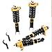 SCITOO Coilovers for Height Adjustable Lowering Kit for Mazda for RX-8 2004-2011 - Golden Full Set Shocks Struts Kit