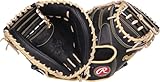 Rawlings | Heart of The Hide Series Baseball Glove | A. RUTSCHMAN Catcher's Mitt - 34' | RHT | 1-Piece Solid Web | Black
