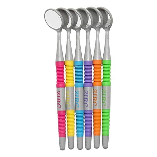 Zirc Crystal Dental Mirrors Neon Assortment (Pack of 12) : Amazon