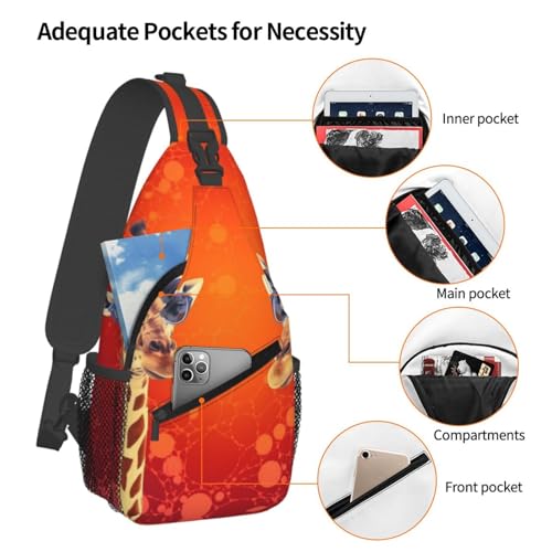 Bolso tipo bandolera pequeño para senderismo unisex miniatura 4