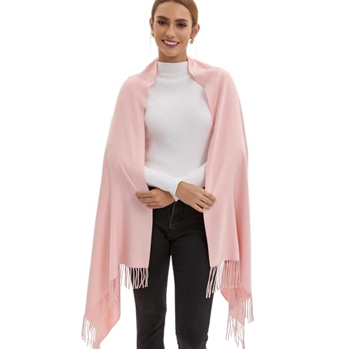 Image of Pashmina Scarf and Shawl - Soft Women Pashminas Wrap for Wedding Evening Party dresses
