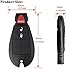 BESTHA 2 RAM 3-Button FOBIK Key Fob Remote Replacement M3N5WY783X for Chrysler Town and Country,Dodge,Chrysler 300 keyless entry remote Starter FCC ID: IYZ-C01C, P/N: 56046638