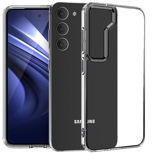 KAPAVER® Hybrid Series Compatible with Samsung Galaxy S23 Plus 5G Case Cover Hard PC Soft Flexible TPU Bumper Protection Back Cover (Clear) (B0BW63S9R3) Amazon Price History, Amazon Price Tracker