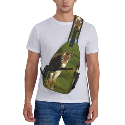 Bolso cruzado tipo mochila urbana negra para hombre miniatura 7
