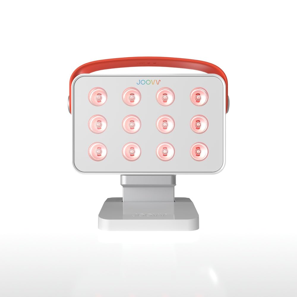 Joovv Go 2.0 - Portable Handheld Red Light Therapy Device with Charging Dock