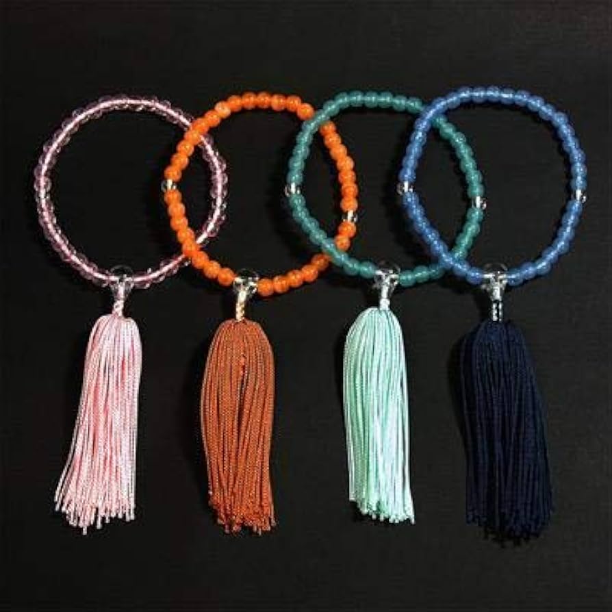 お念珠　数珠 WEB限定】数珠 素挽縞黒檀 黒縞瑪瑙 正絹 念珠袋付 | お仏壇の