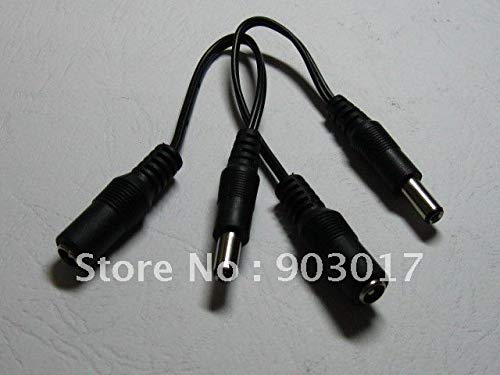 Wiring Connecting Terminals - DC Power Jack 5.5x2.1mm Female to 5.5x2.5mm Male Plug Cable 18cm 0.18m 80 Per Per Lot
