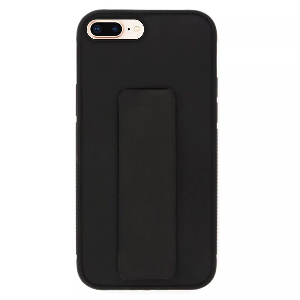 VITION Case Cover For iPhone 7 Plus / 8 Plus, Finger Grip Phone holder Case Car Magnetic Multi-function 3 in 1 Shockproof Back Cover Protective Case (iPhone 7 Plus / 8 Plus Black)