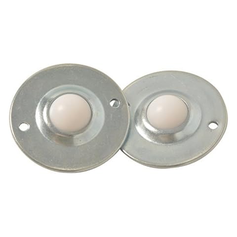 TOMUM 6PCS of Set CY-25B 1" Nylon Ball Transfer Bearing Unit Table Conveyor Roller Ball for Transmission, Furniture, Wheelchair Cover
