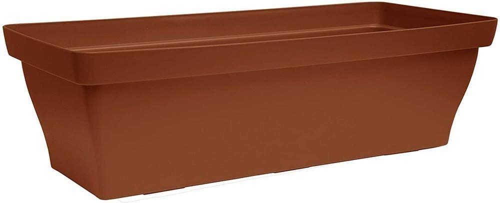 Jardinière Poétic Granroméo terre cuite pour balcon et terrasse