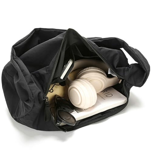 Simple Nylon Dumpling Bag Large Capacity Side Pocket Shoulder Bags Commuter Outdoor Underarm Bag for Unisex 20253