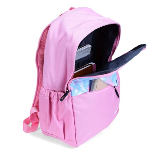 Image of Reelay mee 28 L Polyester, Waterproof, Light Weight, Fascinating Backpack - 8340 (Pink Blue)