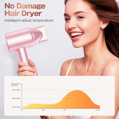 2026 Upgrade Labiim Hair Dryer, High-Speed Ionic Blow Dryer with Brushless Motor for Fast - image 4