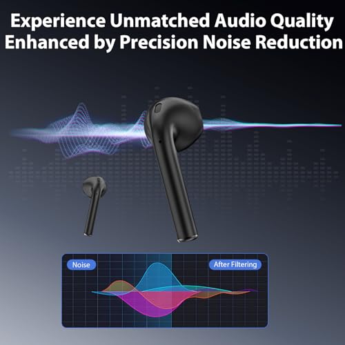 Image of AI Translation Earbuds Real Time 144 Languages & Accents Translator Earbuds with 8-Language Offline Translating Earbuds, Audifonos Traductores Ingles Espanol for Learning Travel Business (Black)