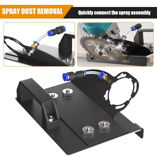 Image of Angle Grinder Stand for Tile 45 Chamfer Cutting, 45 Degree Tile Chamfering Tool Compatible with 100-Type Angle Grinders