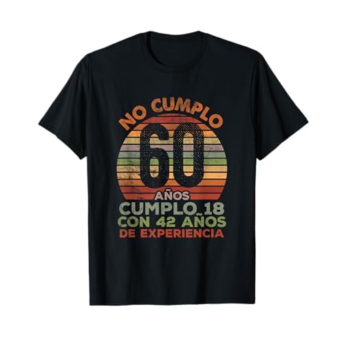 60 Años Cumpleaños Hombre Nacido En 1961 Regalo de 60 Años Camiseta