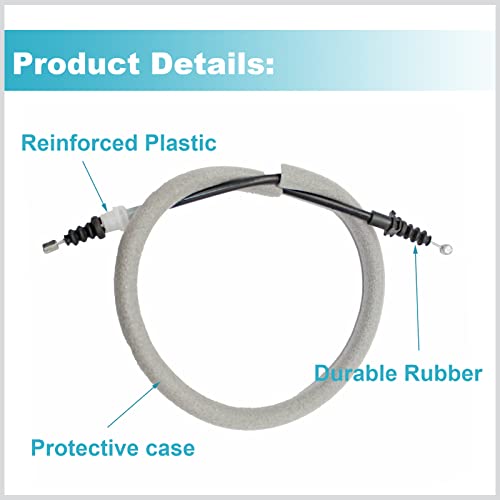 Ensun Fqz000041 Door Lock Cable Front Left Driver - Replacement For Land Rover 2003-2012 Range Rover #TOP2