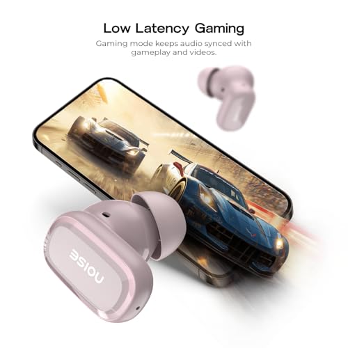 Image of Noise Buds Connect 3 Truly Wireless Earbuds with 40H of Playtime, Quad Mic with ENC, Low Latency, 10mm Driver, BT V5.4(Sage Green)