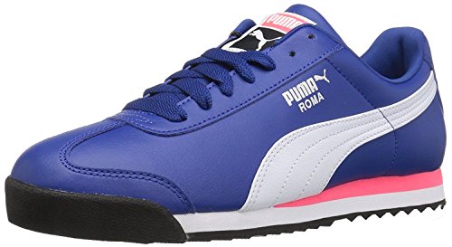 Image of PUMA Men's Roma Basic Sneaker, True Blue White, 13