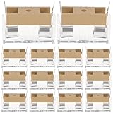 PAMINGONO 20 Stück Sicherungshalter mit Abdeckung Leiterplattenmontage Panel Mount Feinsicherungshalter Hitzebeständig Einfache Installation Ersatzteil für Haushaltsgeräte und Autozubehör