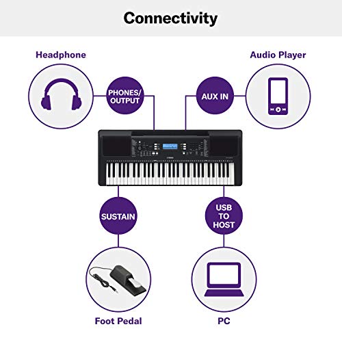 Yamaha Digital Pianos – Home (PSRE373) - Les Beatles, Paul McCartney, John Lennon, RIngo Starr, George Harrison Yamaha Digital Pianos - Home (PSRE373) – Image 8