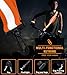 LED Belt Reflective Sash for Walking at Night,High Visibility Adjustable Night Running Safety Gear,Light Up Running Belt Reflective Gear with Phone Bag/Armband for Runners Walkers Men Women (Orange)