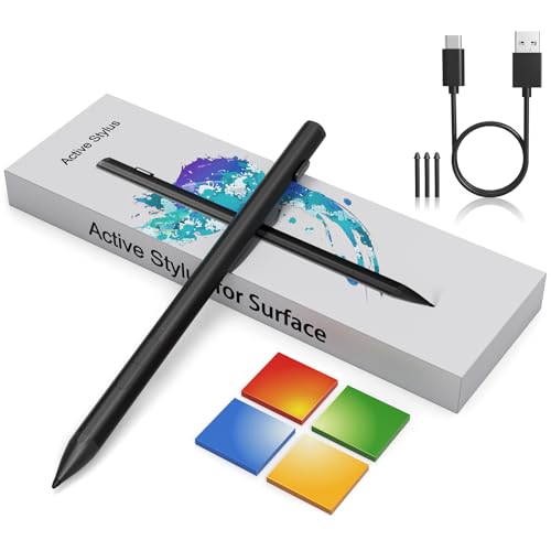 Surface Stylus per Surface Pro 11/9/X/8/7/6/5/4/3, Surface Go 4/3/2/1, Surface Laptop/Studio/Book...
