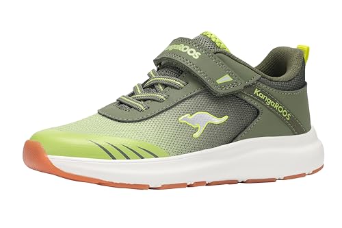 KangaROOS Unisex Kinder Kb-rida Ev Sneaker, Olive Celery Green,...