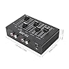 Stereo Audio Equalizer, 3 Band Sound Channel Balance, Volume Control Preamp with Isolated Power Supply for Home Audio, Music Lovers, DJs, Studio Equipment, and Car Sound Systems #2