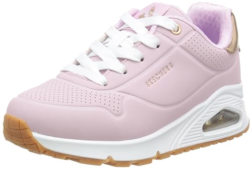 Image of Skechers Girl Uno Gen1 Shimmer Away Lace Up Shoe