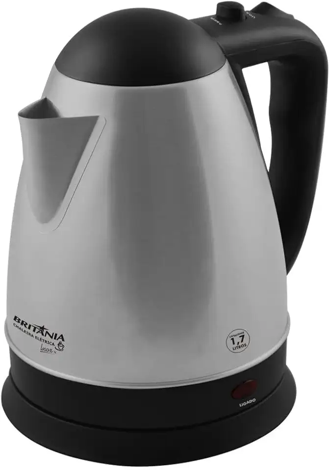 Chaleira, Bch02pi, 1,8L, Preto, 220v, Britânia