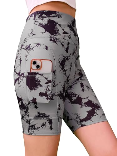 Image of High Waist Sports Activewear Shots for Women and Girls|Use at The Gym|Yoga or Cycling Shorts with Pocket Black