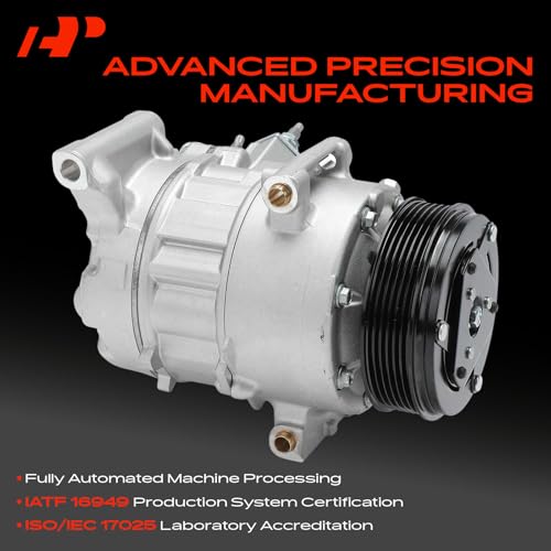 A-Premium Air Conditioner AC Compressor with Clutch Compatible with Ford Fusion 2014-2020 1.5L, Fusion 2013-2014 1.6L, with 7SEH17C Compressor, 6-Groove Pulley by A-Premium - Image 3