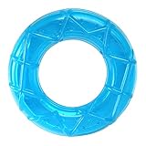 LEREAMTP Anello da masticare per dentizione congelabile per cani, resistente ai morsi, con colori vivaci, per l