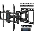 Mounting Dream TV Wall Mounts Bracket for Most 42-84 Inch TVs, UL Listed Premium TV Mount Full Motion with Articulating Arms, Max VESA 600x400mm and 100LBS, Fits 16", 18", 24" Studs, MD2296-24K