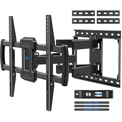 Mounting Dream TV Wall Mount for Most 42-84 Inch TVs, Full Motion TV Mount