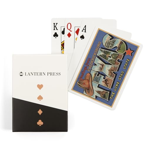 Lantern Press Baraja de Poker 52 Cartas Fredericksburg Texas