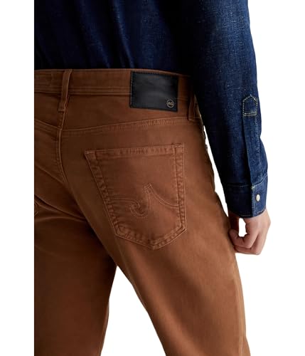 AG Men's Everett Slim Straight Brushed Moleskin Pants3
