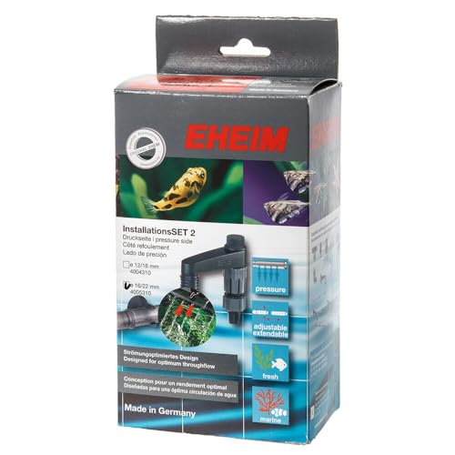 Eheim 4005310 Installations Set 2 für Druckseite mit Schlauchdurchmesser 16/22 mm
