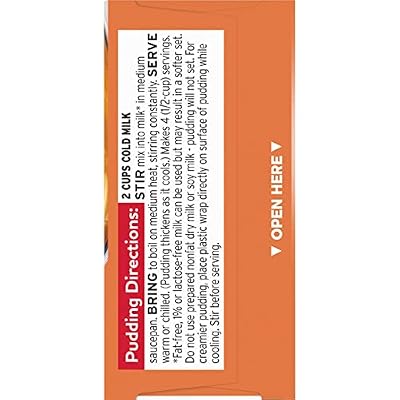 Jell-O Cook & Serve Butterscotch Pudding & Pie Filling (3.5 oz Boxes, Pack of 6)