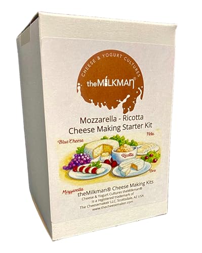 theMilkman® Mozzarella - Ricotta Cheese Making Starter Kit