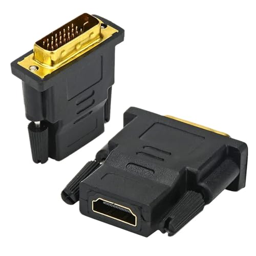 Adaptador DVI a HDMI Full HD para conectar tu ordenador antiguo a la televisión del salón