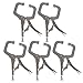 mitoharet 5 PCS 6in Lock Pliers C Clamp with Entrained Rotary Gasket Locking Plier Table and Tool Vise Grip