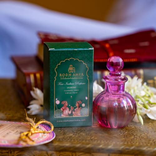 Image of Jasmine Attar - Alcohol-Free Natural Perfume for Men & Women | Long-Lasting Indian Jasmine Fragrance | Daily Use & Travel-Friendly Perfume Oil | Ideal Gift | 15ml